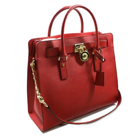 Michael Kors Hamilton Red Bags & Handbags for Women